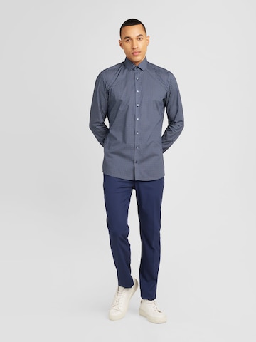 OLYMP Slim Fit Skjorte i blå
