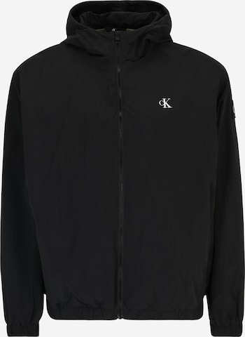 Calvin Klein Jeans Plus Between-Season Jacket in Black: front