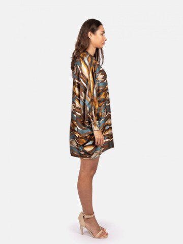 WEARABLE STORIES Dress 'Lucie' in Brown