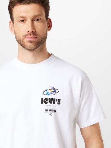 LEVI'S ® - Camisa 'Vintage Fit Graphic Tee' em branco