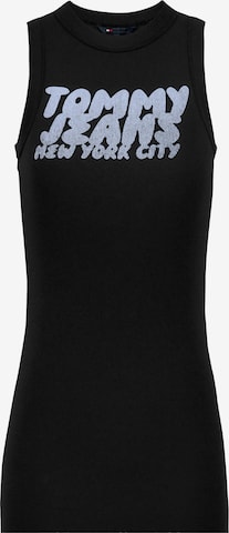 juoda Tommy Jeans Vasarinė suknelė: priekis