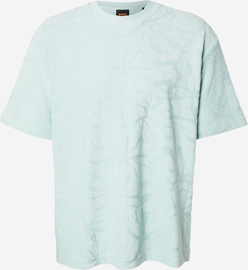 BOSS Paita 'Flower' värissä sininen: etupuoli