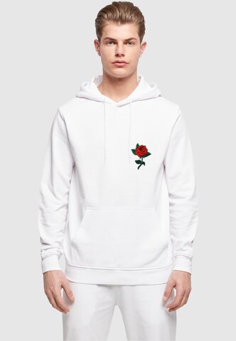 Coupe regular Sweat-shirt Mister Tee en blanc : devant