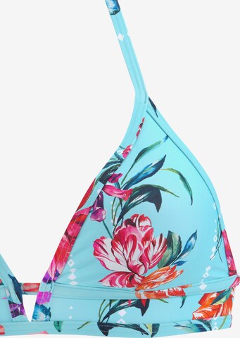 SUNSEEKER - Triángulo Top de bikini en azul