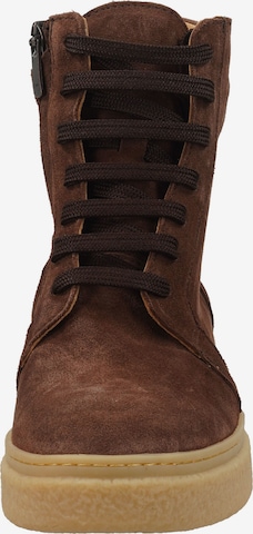 EL NATURALISTA Lace-Up Ankle Boots in Brown