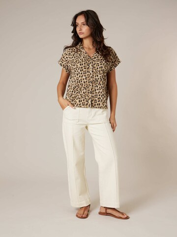 Chemisier 'Celiane' Deeluxe en beige