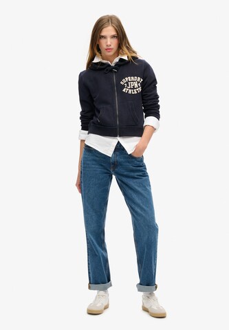 Superdry & Co Sweatvest in Blauw