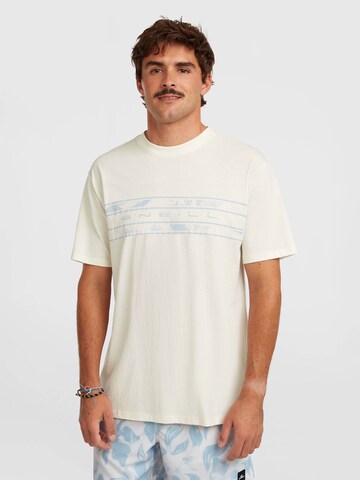 O'NEILL Shirt 'Flower' in Wit: voorkant