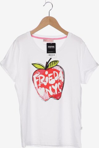 Frieda & Freddies NY T-Shirt M in Weiß: predná strana