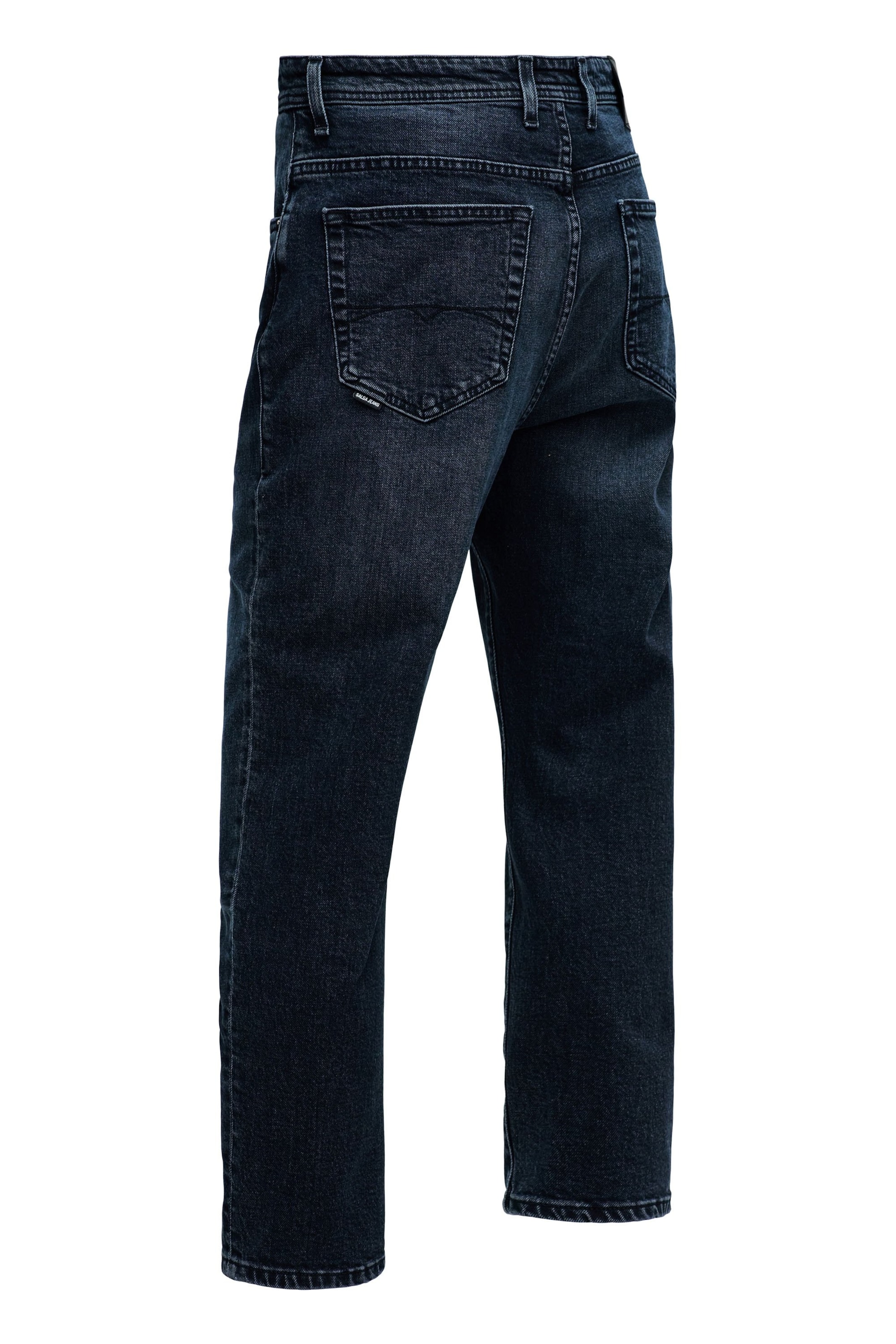Salsa Jeans Tapered Jeans in Blauw