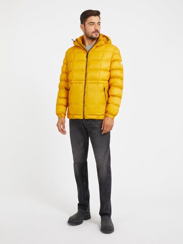 GUESS Winterjacke in Gelb