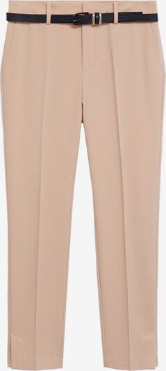MANGO Pantalon 'Boreal 5' in de kleur Beige / Zwart, Productweergave