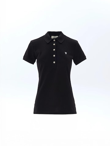 NOWIHT Shirt 'Beatrice' in Zwart: voorkant