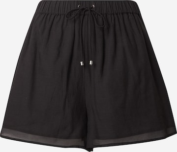 juoda ABOUT YOU Standartinis Kelnės 'Orelia': priekis