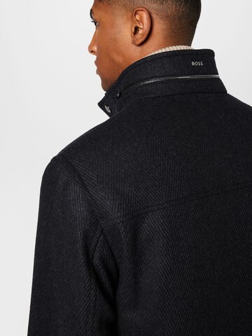 BOSS Black Prehodna jakna 'Camron' | siva barva