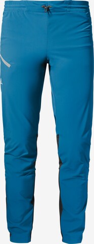 Schöffel Slimfit Outdoorhose 'Hestad' in Blau: predná strana