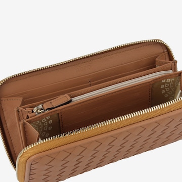 ABRO Wallet 'Piuma' in Brown