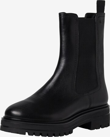 s.Oliver Chelsea Boots in Schwarz: predná strana