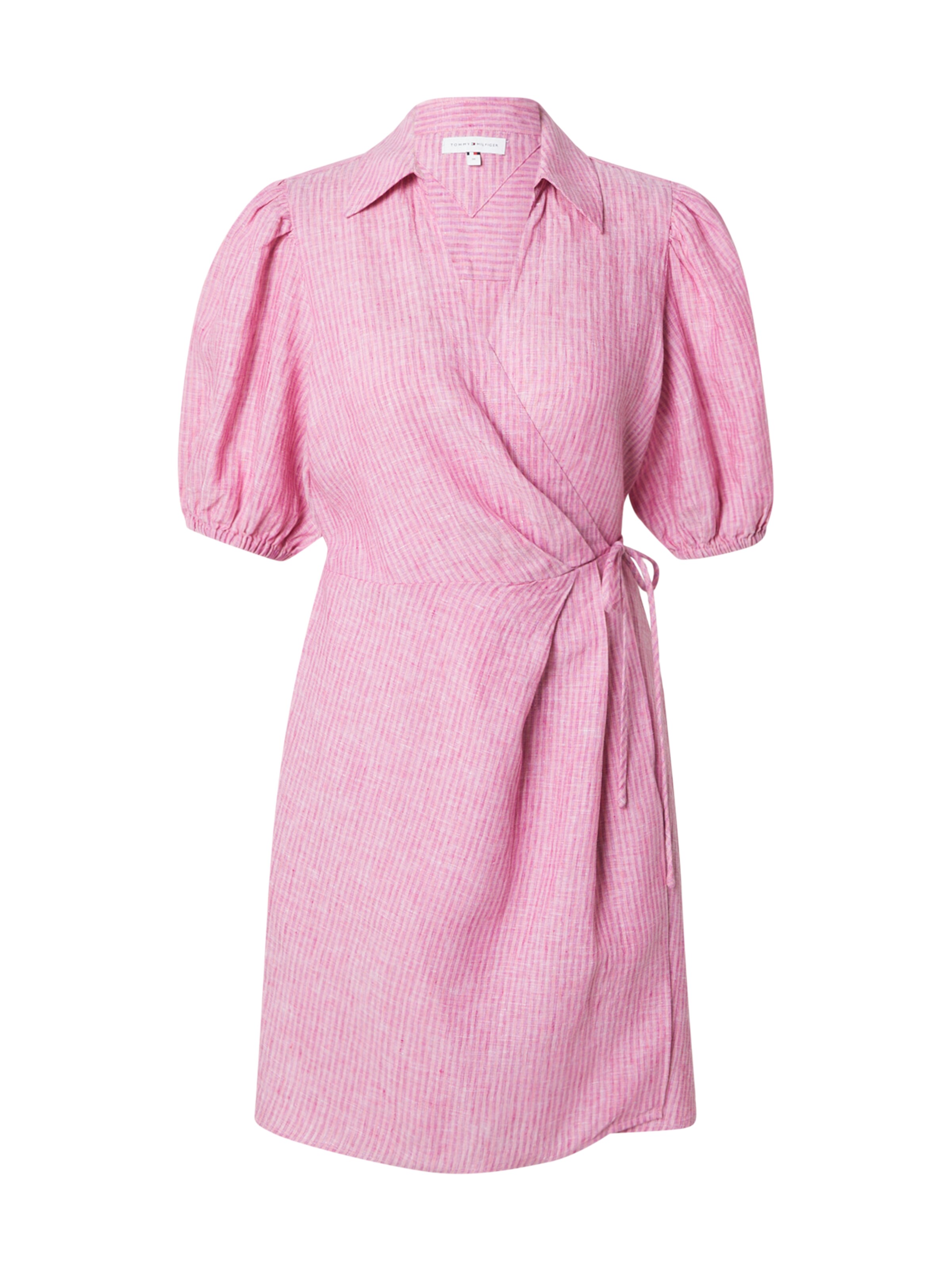 TOMMY HILFIGER - Vestidos camiseiros em rosa: frente
