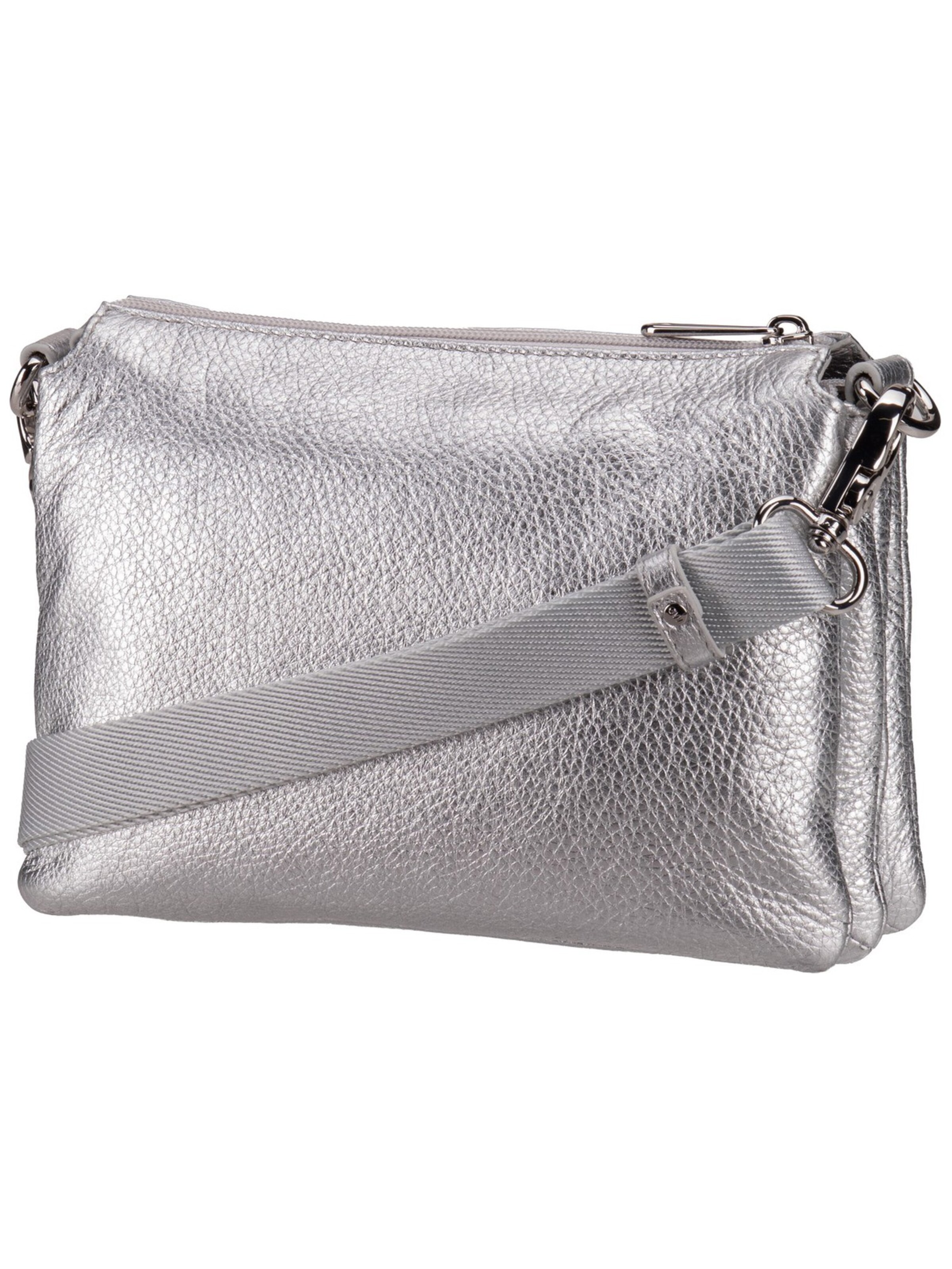 MANDARINA DUCK Crossbody Bag 'Mellow' in Silver