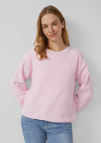 Pull-over s.Oliver en rose : devant