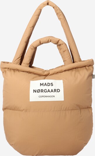 MADS NORGAARD COPENHAGEN Shopper in Light brown / Black / Off white, Item view