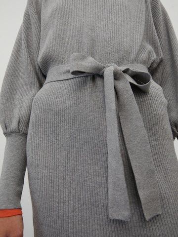 EDITED Knitted dress 'Malene' in Grey