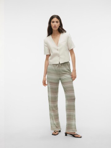 Wide leg Pantaloni 'DICTE' de la VERO MODA pe verde