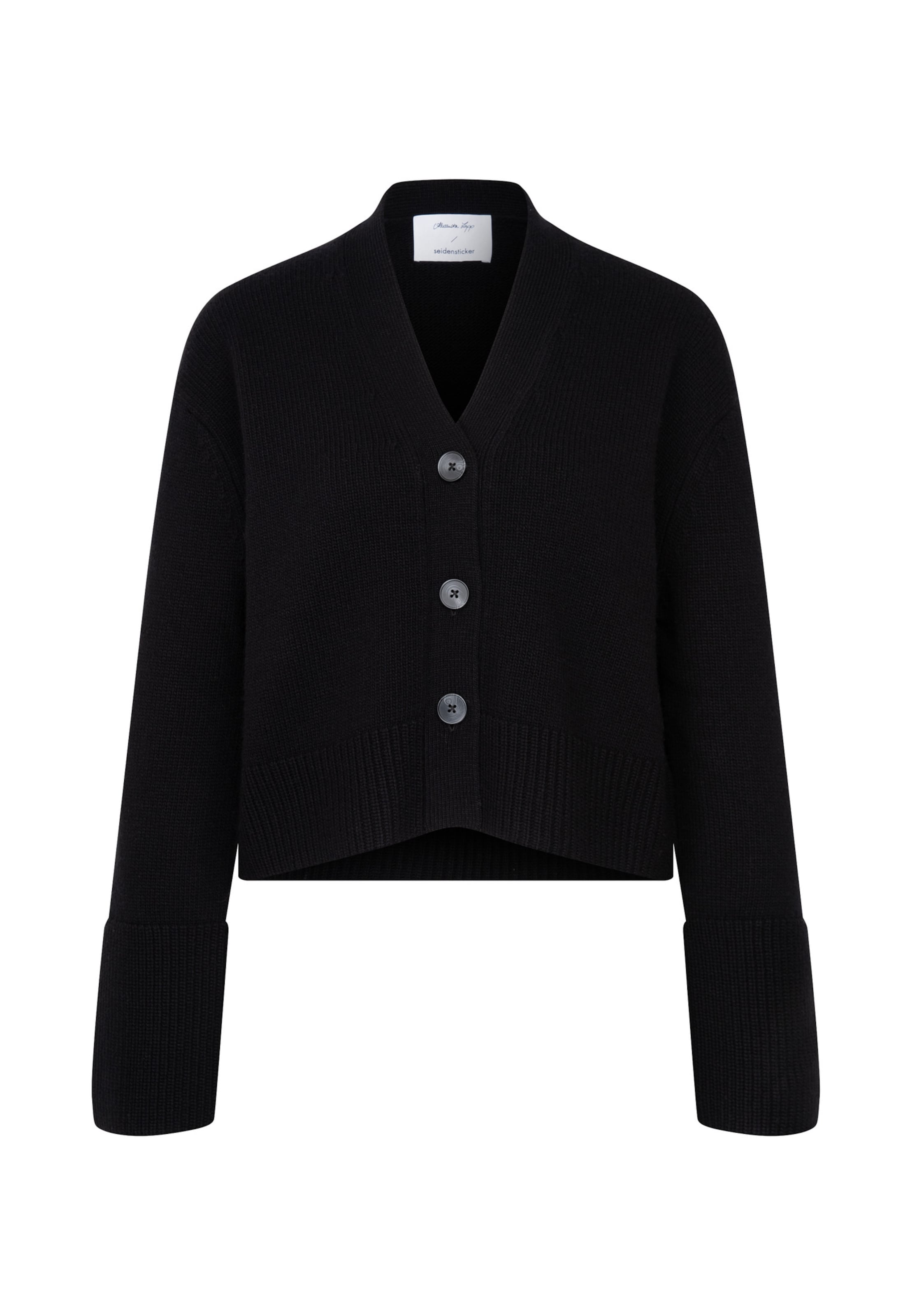Cardigan SEIDENSTICKER en noir
