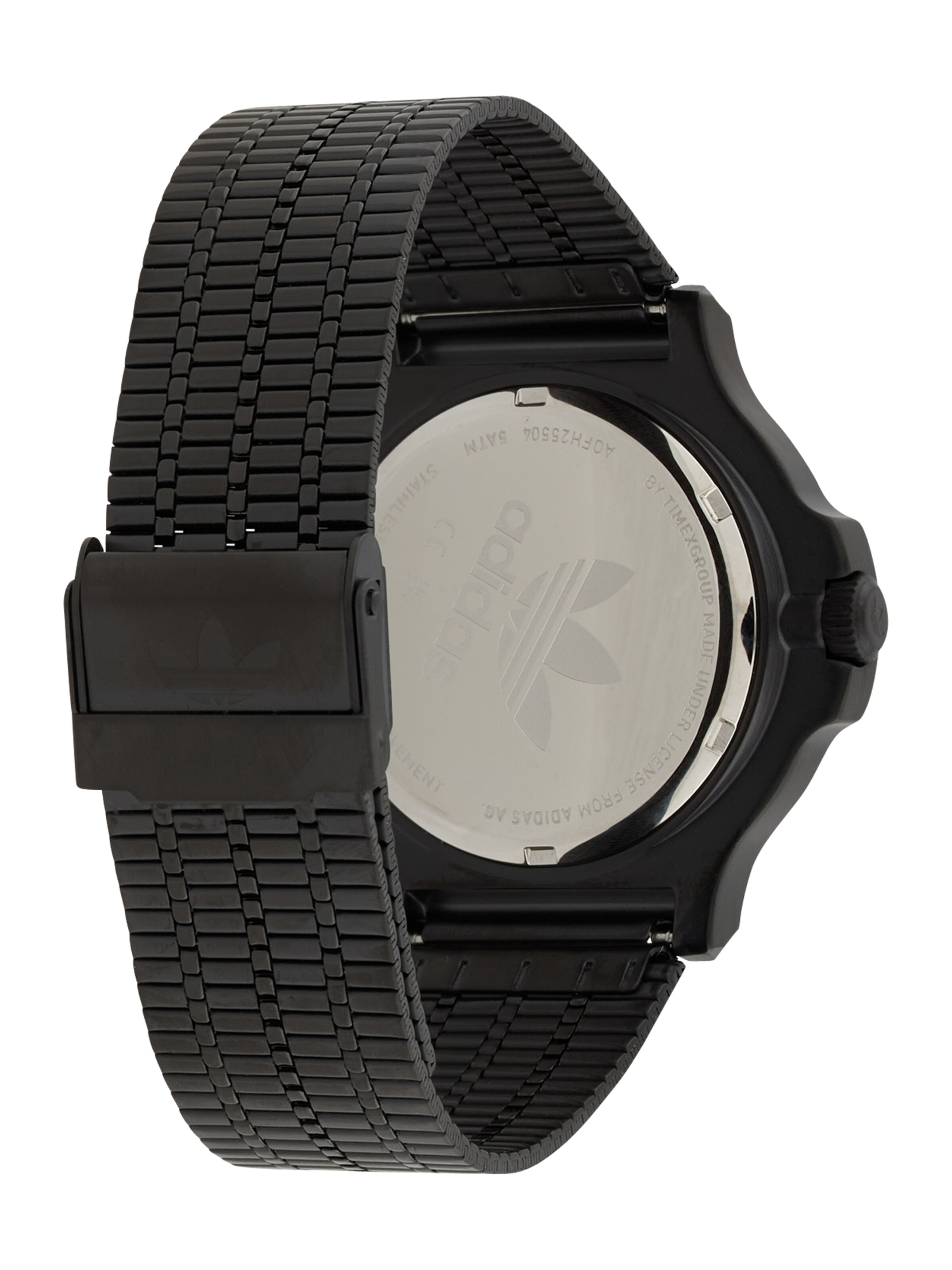 ADIDAS ORIGINALS Analogna ura 'ExpressionThree' | črna barva