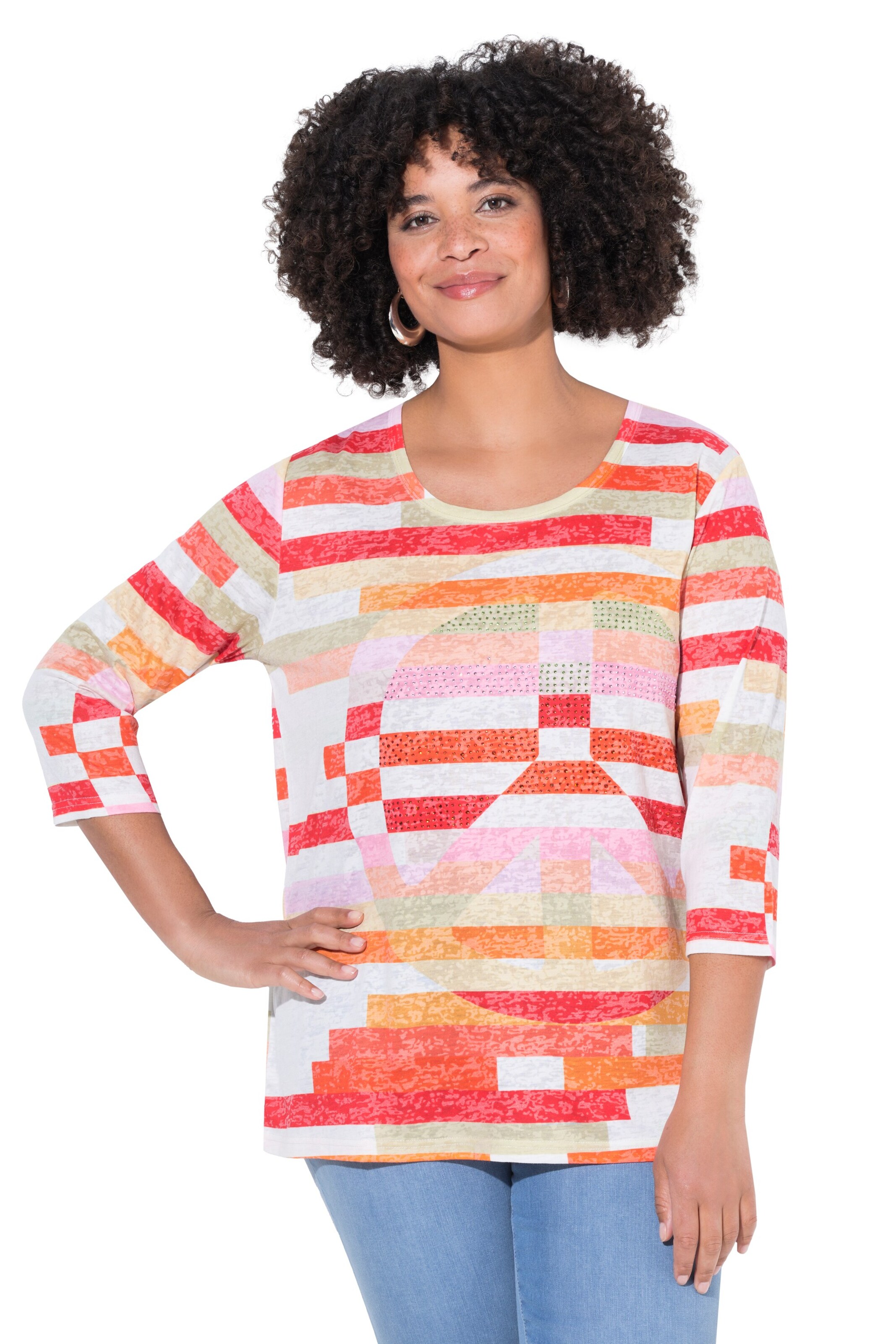 Angel of Style Shirt in Orange: Vorderseite