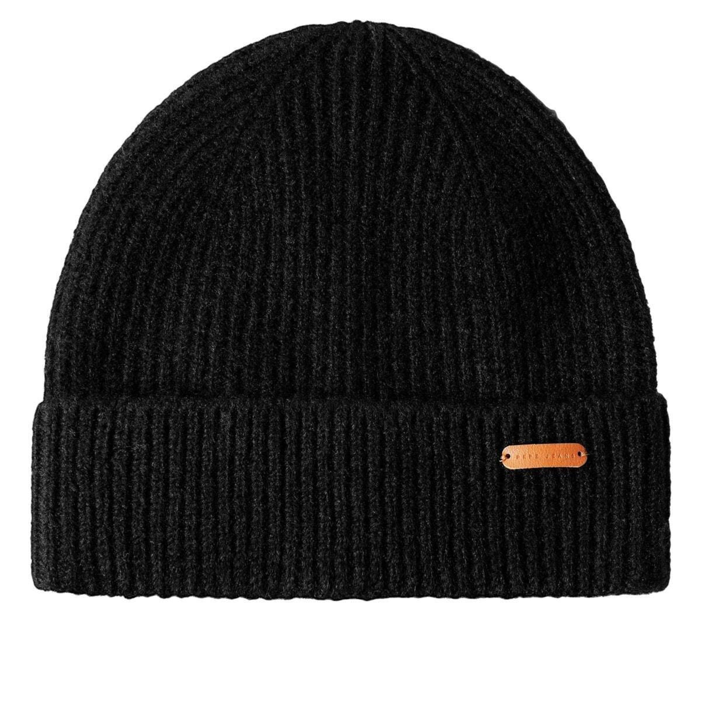 Pepe Jeans Mütze in Schwarz: Vorderseite