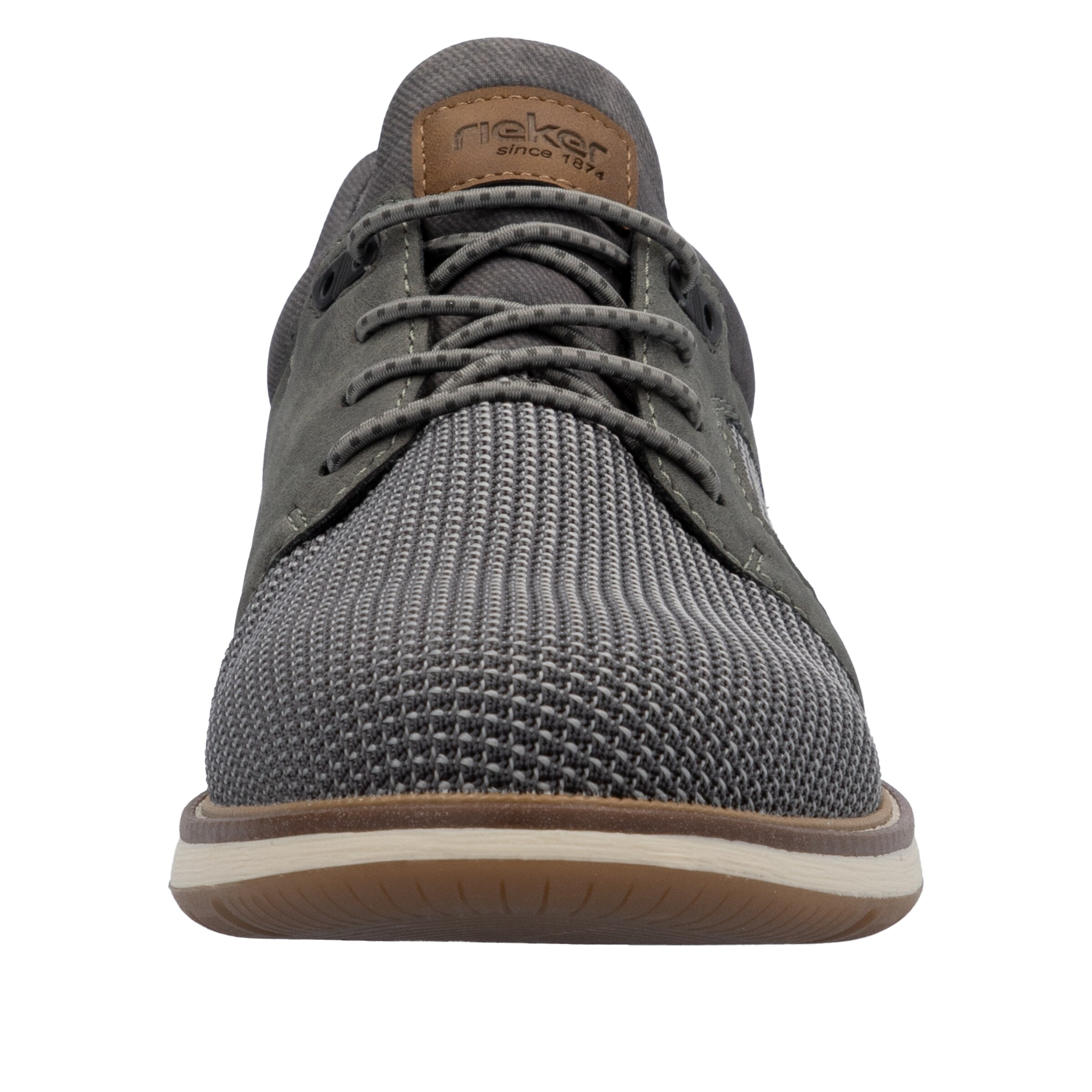 Rieker Schnürschuh in Grau