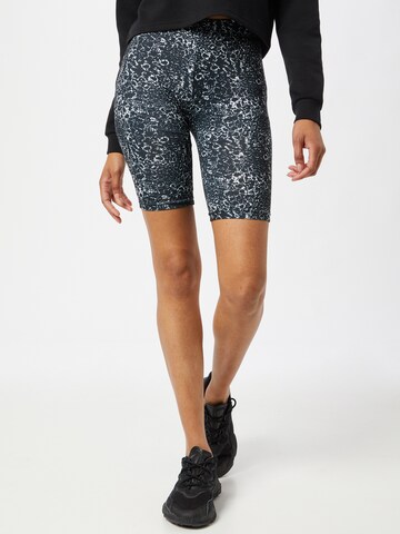 Urban Classics Skinny Leggings in Zwart: voorkant