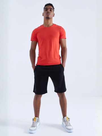 Tommy Life Regular Broek in Zwart