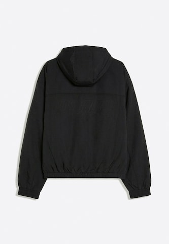 Bershka Between-season jacket in Black