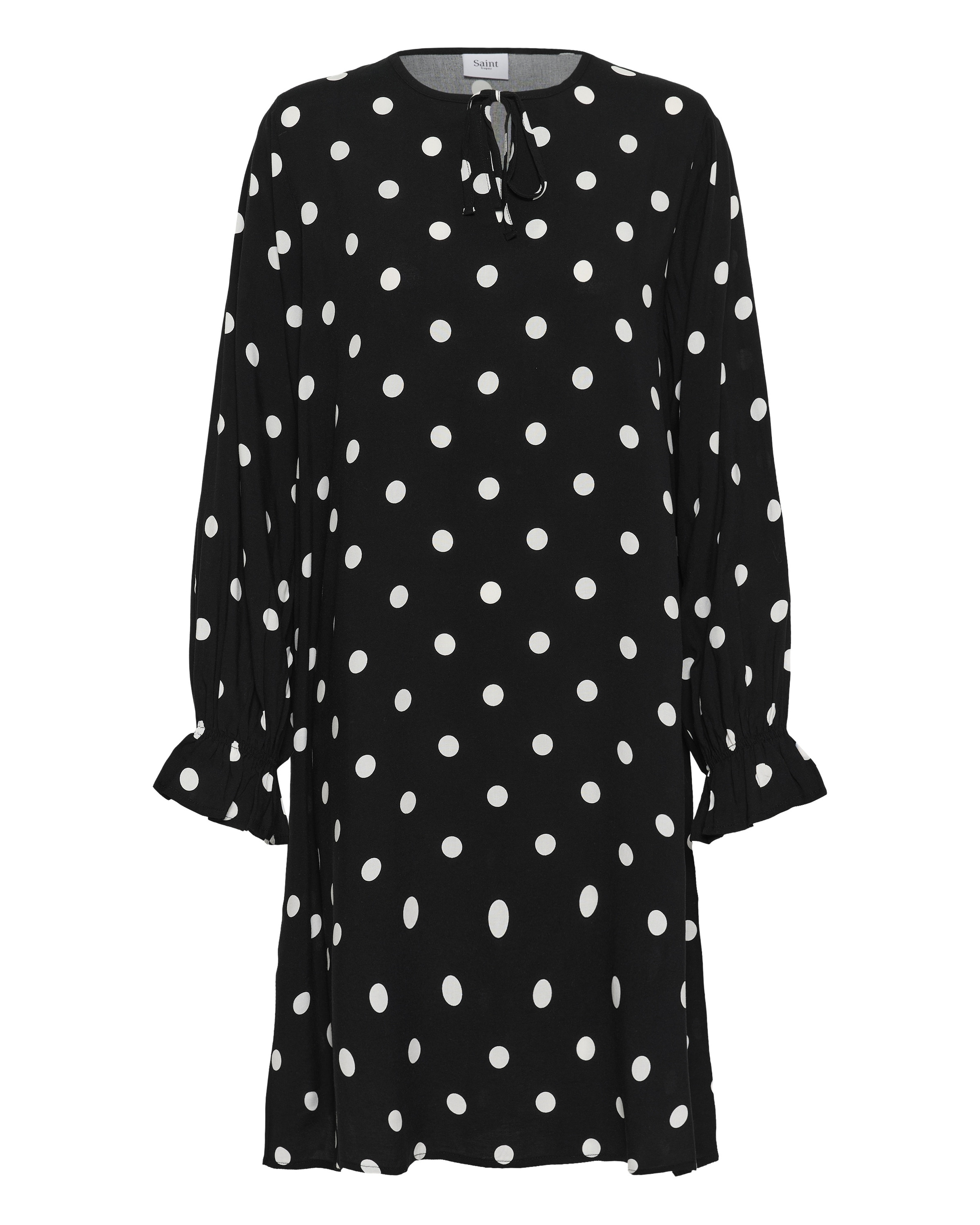 SAINT TROPEZ Kjole 'Paice' i sort: forside