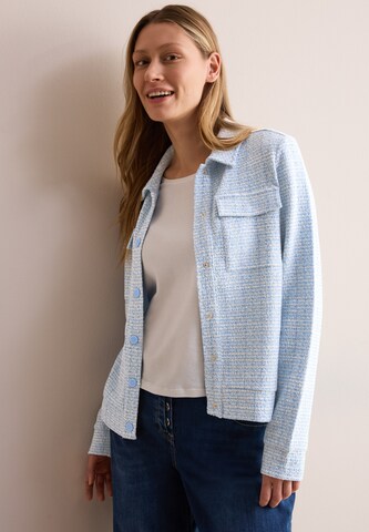 CECIL Between-Season Jacket in Blue: front