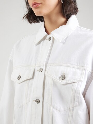 Abercrombie & Fitch Tussenjas in Wit