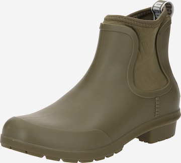 UGG Rubber boot 'SHILOH' in Green: front