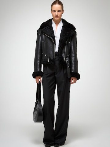 V S P Winterjacke 'Tierra' in Schwarz