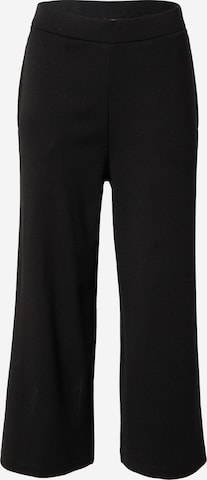 Wide Leg Pantalon Cartoon en noir : devant