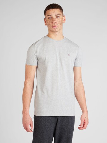 GANT T-Shirt in Grau: Vorderseite