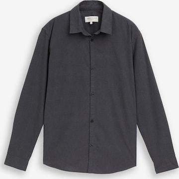 Chemise TOM TAILOR DENIM en noir : devant
