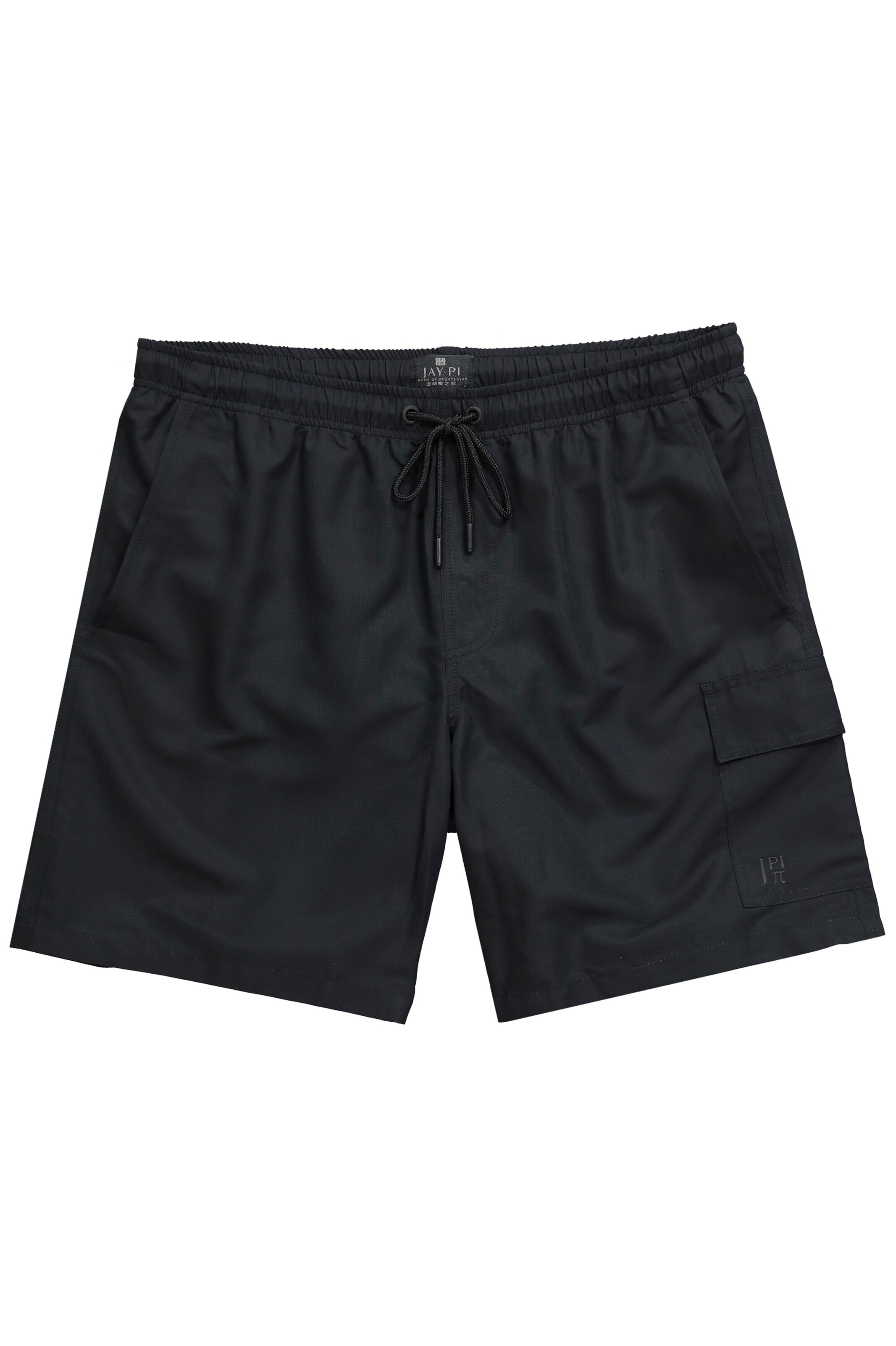 JAY-PI Badeshorts in Schwarz: Vorderseite