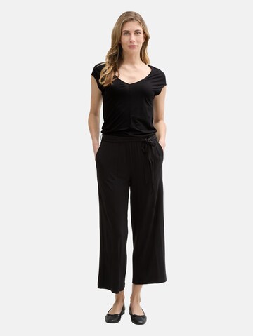 TOM TAILOR Jumpsuit in Schwarz: Vorderseite