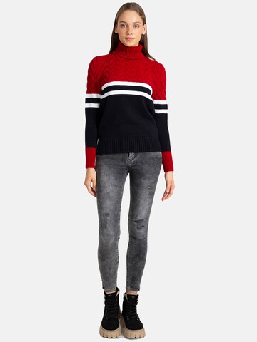 Pull-over Jacey Quinn en mélange de couleurs