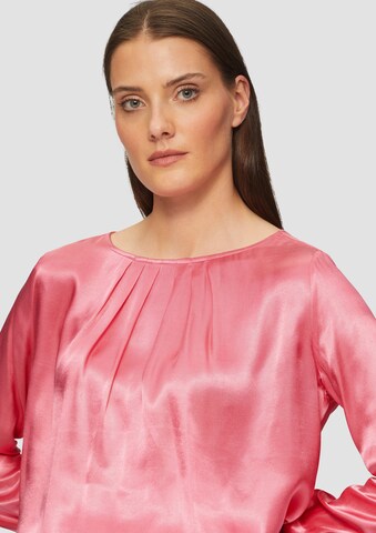 s.Oliver BLACK LABEL Blouse in Pink