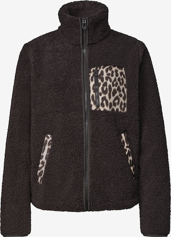 Street One Studio Fleecejacke in Braun: Vorderseite