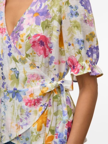 VERO MODA Bluse i hvid